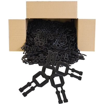 1000 Plastic Buckles For 12mm PP Hand Pallet Strapping
